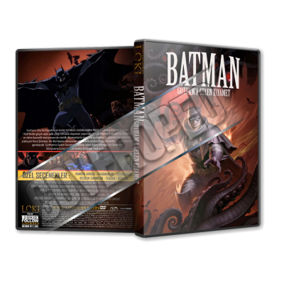 Batman The Doom That Came to Gotham - 2023 Türkçe Dvd Cover Tasarımı